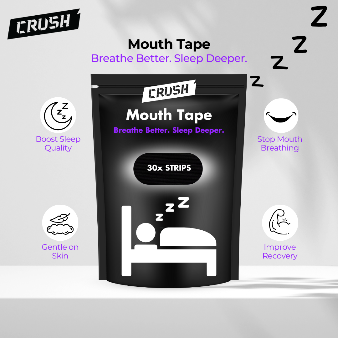 Crush Mouth Tape | Sleep Deeper & Recover Better | 30-Day Supply